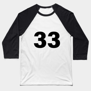 33 Baseball T-Shirt